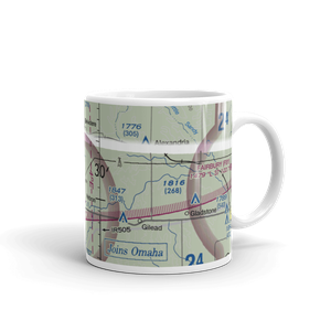 Dog Leg Airport (9NE9) VFR Sectional  Mug