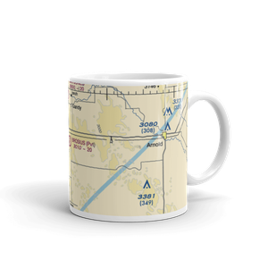 Brosius Field (9NE8) VFR Sectional  Mug