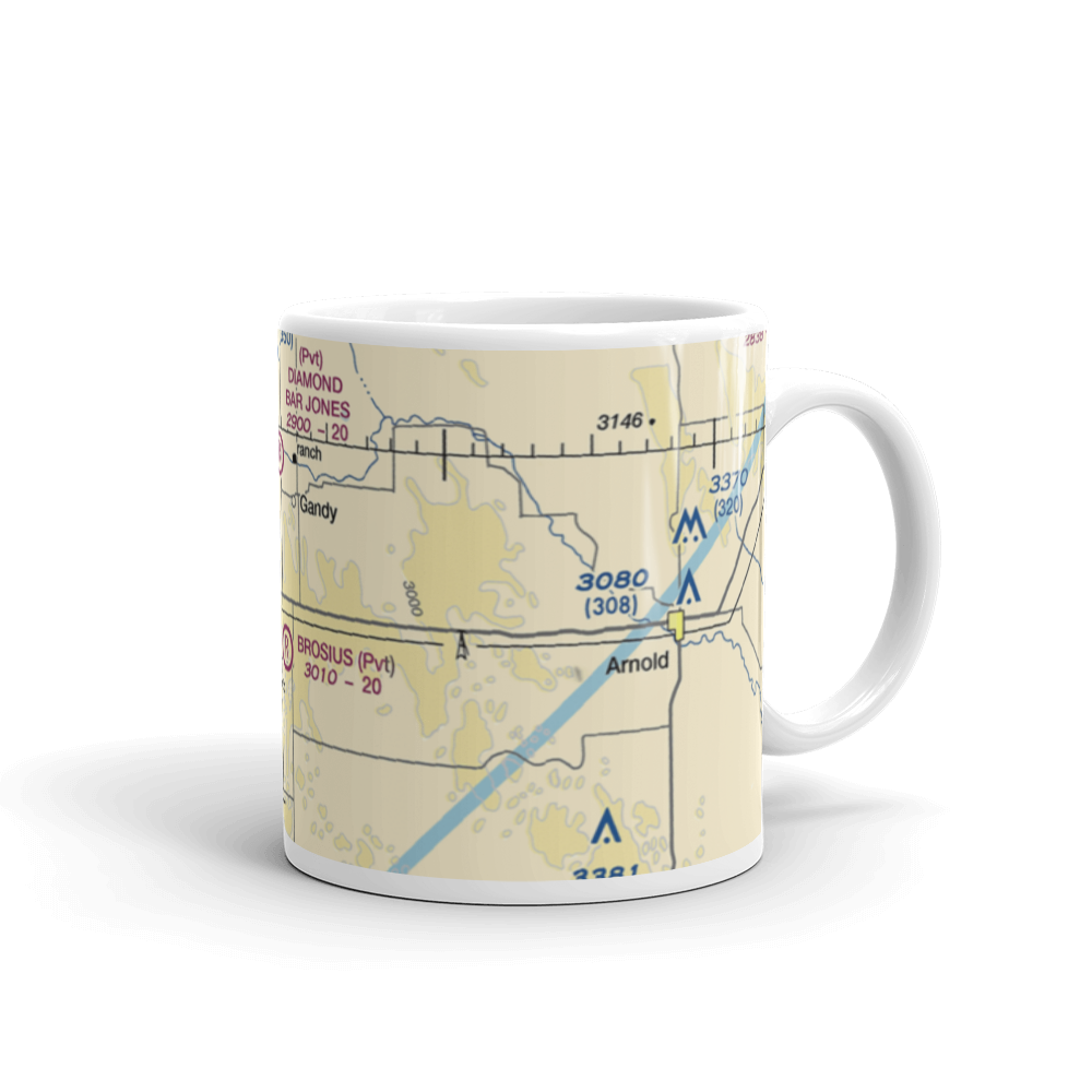 Bay Field (9NE7) VFR Sectional  Mug 