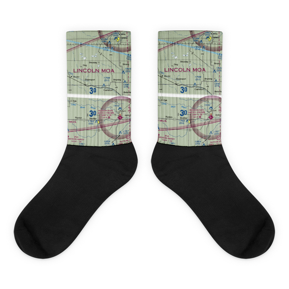 Folkerts Airport (9NE2) VFR Sectional Socks 