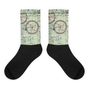 Hinkle Airport (9ND8) VFR Sectional Socks