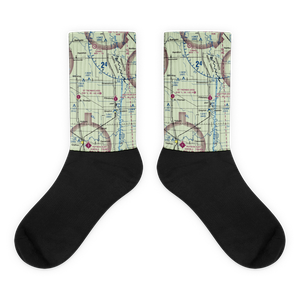 Elliott Farms Airport (9ND1) VFR Sectional Socks