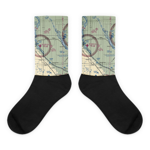 Bodmer Airport (9NA4) VFR Sectional Socks