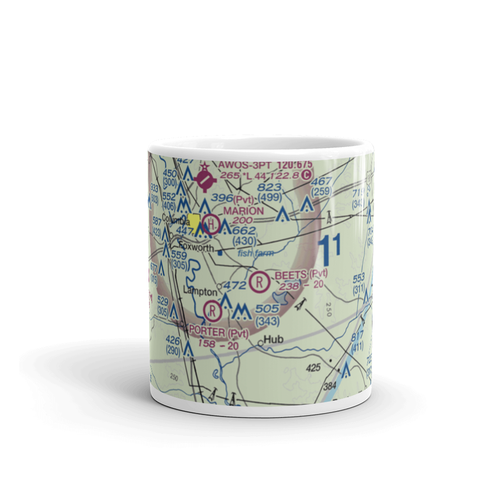 Beets Airport (9MS9) VFR Sectional  Mug 