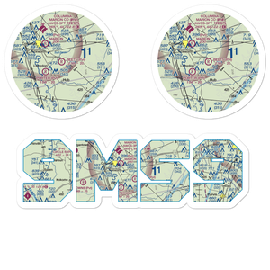 Beets Airport (9MS9) VFR Sectional Sticker Pack