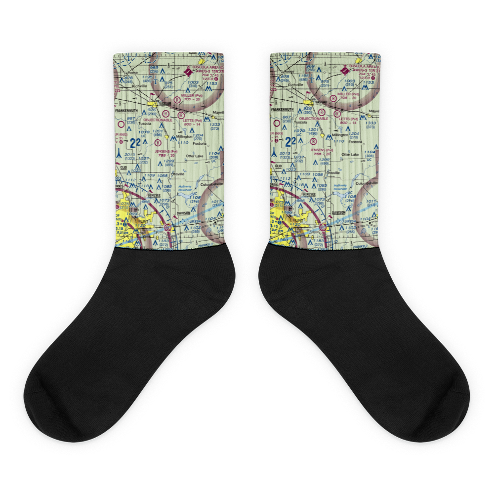 Grass Roots STOLport (9MI5) VFR Sectional Socks 