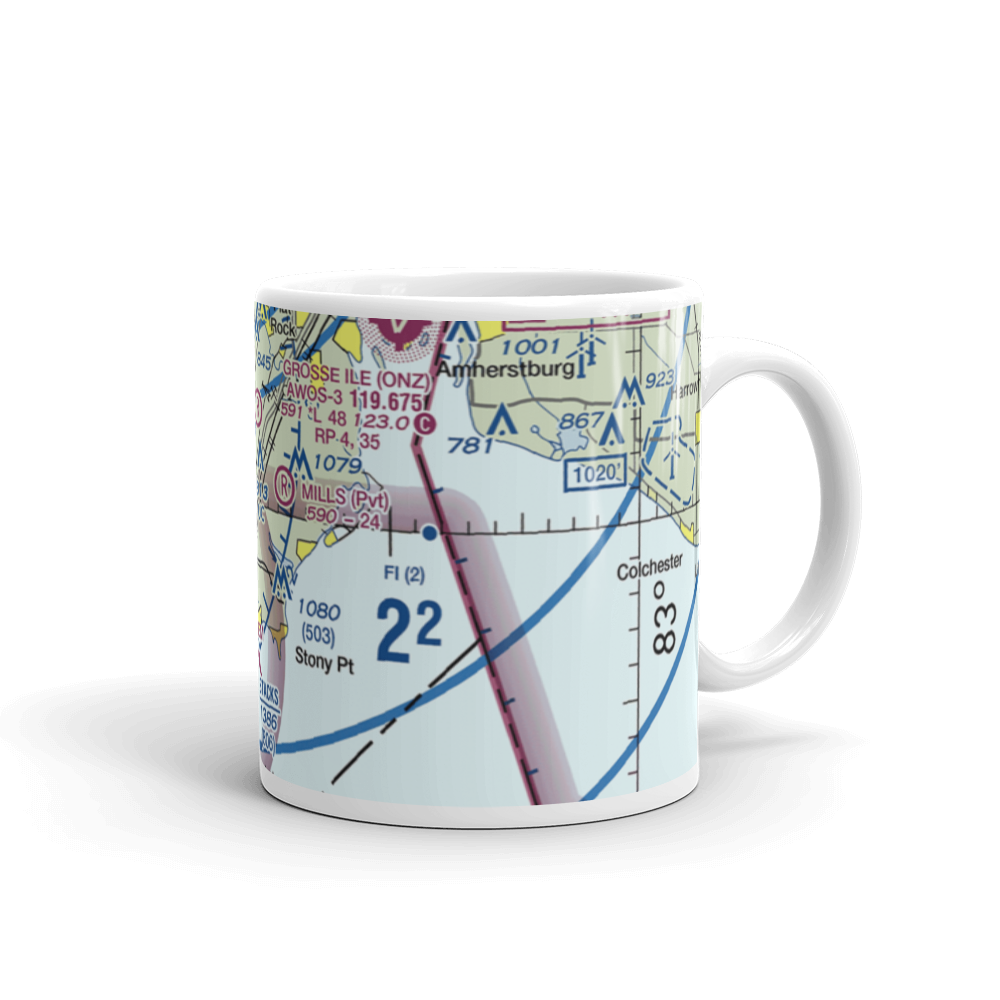 Newport Woods Airport (9MI2) VFR Sectional  Mug 