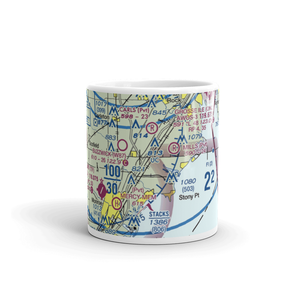 Newport Woods Airport (9MI2) VFR Sectional  Mug 