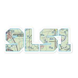 Bayou Meadows Airport (9LS1) VFR Sectional Sticker