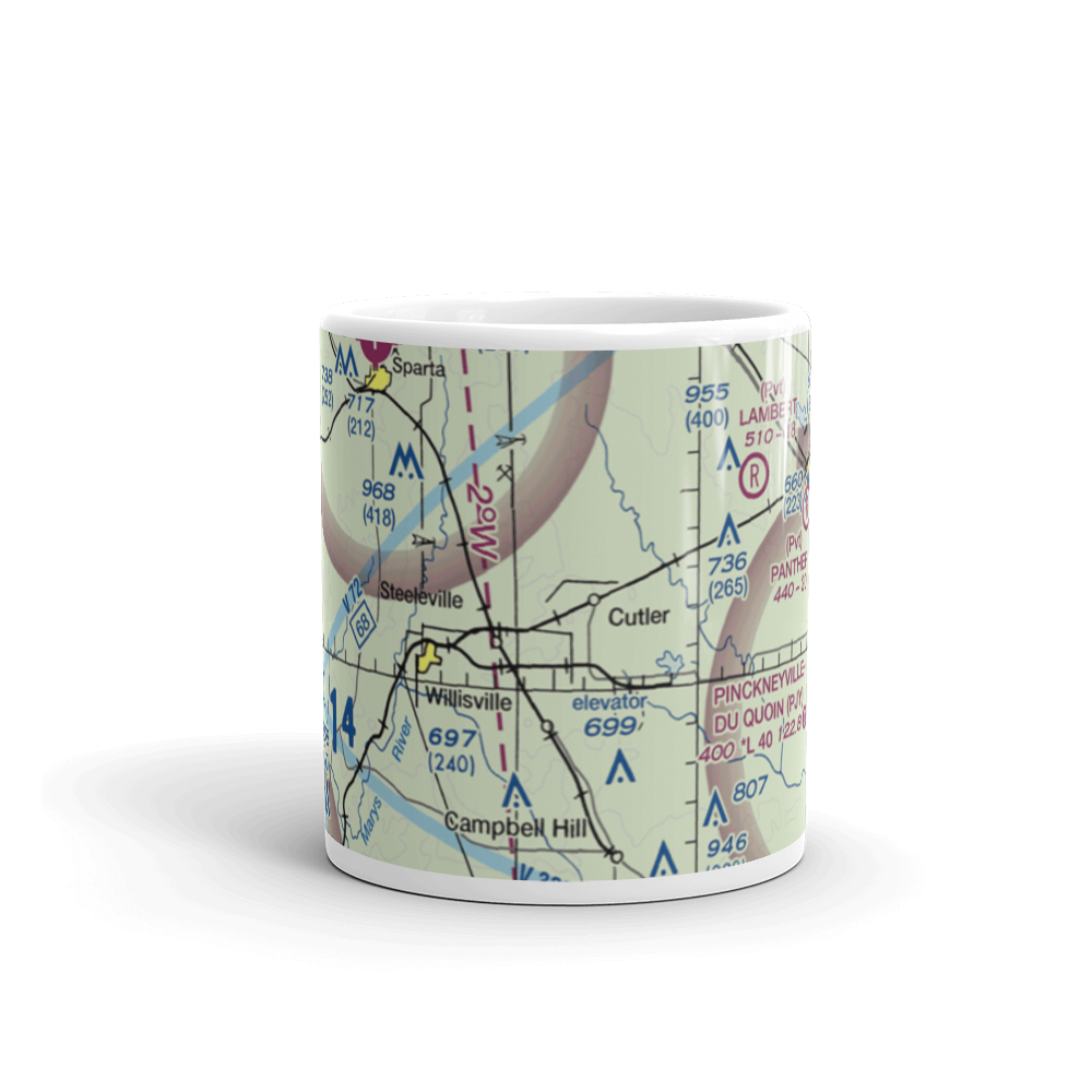 Hepp Airport (9LL2) VFR Sectional  Mug 