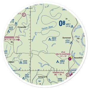 Norris Airstrip (9LA2) VFR Sectional Sticker (30 mile)