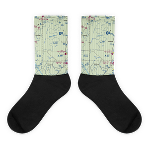 Norris Airstrip (9LA2) VFR Sectional Socks