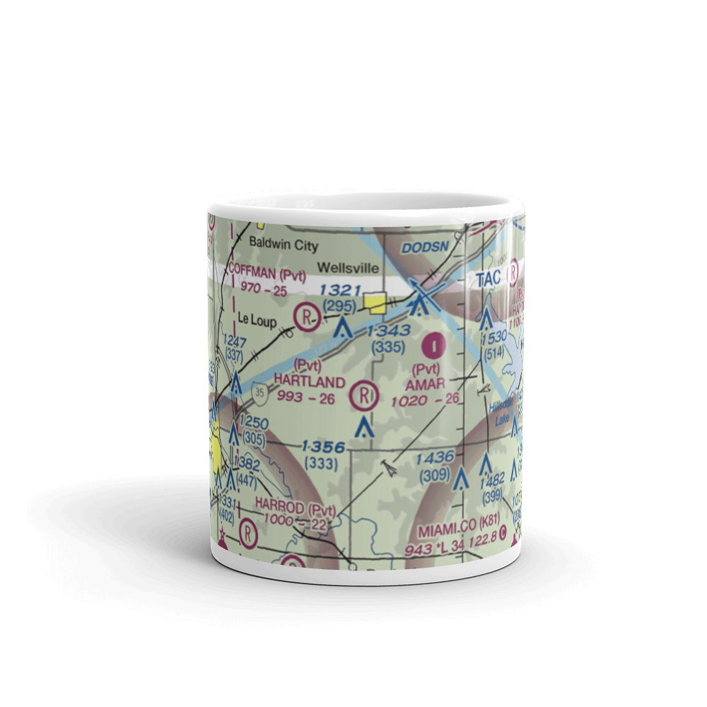 Hartland Airport (9KS1) VFR Sectional  Mug 