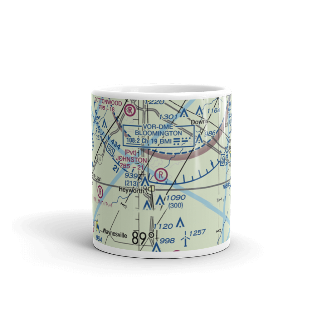 Johnston Airport (9IS9) VFR Sectional  Mug 