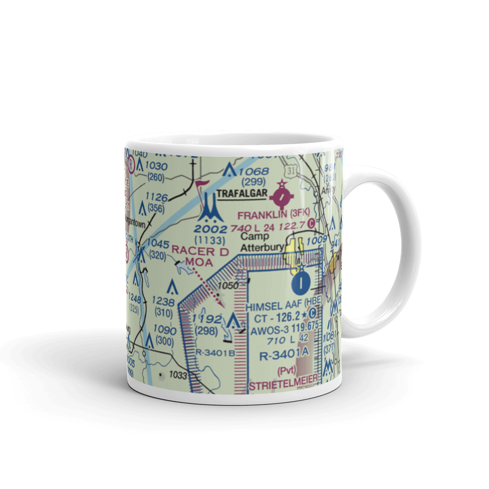 Zupancic Field (9IN7) VFR Sectional  Mug 