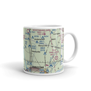 New Liberty Field (9IN2) VFR Sectional  Mug