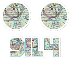 Thompson Airport (9IL4) VFR Sectional Sticker Pack