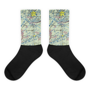 Wm Quinton Restricted Landing Area (9IL3) VFR Sectional Socks