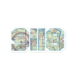 Francis Airport (9II8) VFR Sectional Sticker