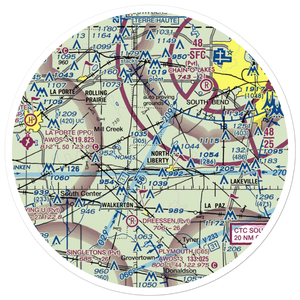 Dillon Airport (9II3) VFR Sectional Sticker (30 mile)