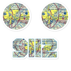 Nelund Field (9II2) VFR Sectional Sticker Pack