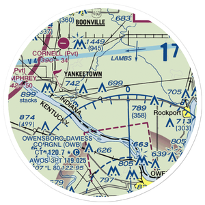Short Stop Airport (9II1) VFR Sectional Sticker (20 mile)
