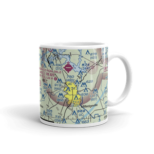 Brookline - Meadowmere Airport (9GA6) VFR Sectional  Mug