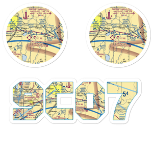 Beaugh Airport (9CO7) VFR Sectional Sticker Pack