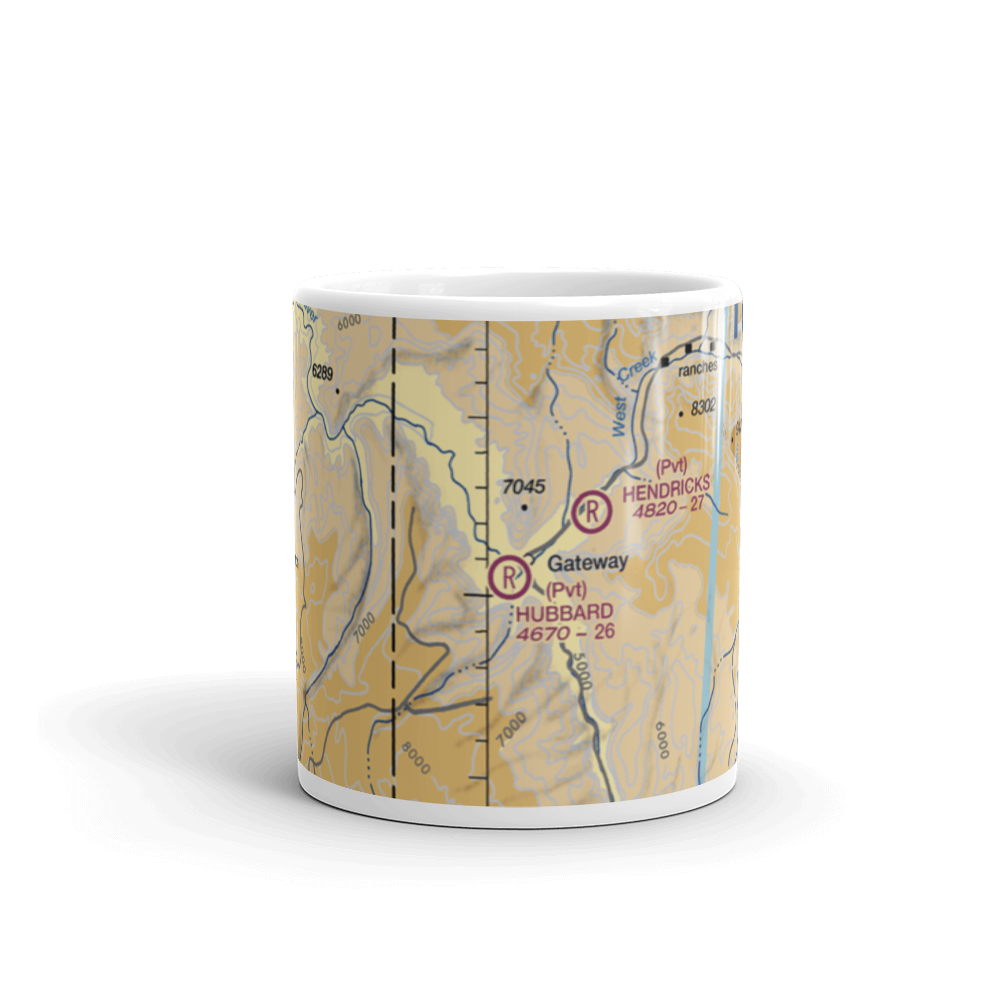 Hubbard Airport (9CO3) VFR Sectional  Mug 