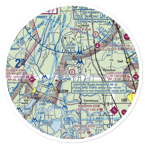 Spezia Airport (9CL9) VFR Sectional Sticker (30 mile)