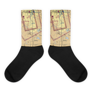 Likely Airport (9CL3) VFR Sectional Socks