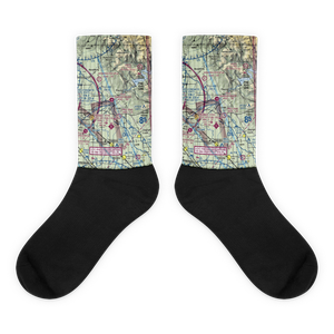 Harris River Ranch Airport (9CA7) VFR Sectional Socks