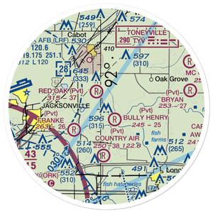 Henry Field (9AR9) VFR Sectional Sticker (20 mile)