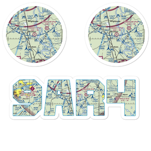 Tango 7 Airport (9AR4) VFR Sectional Sticker Pack