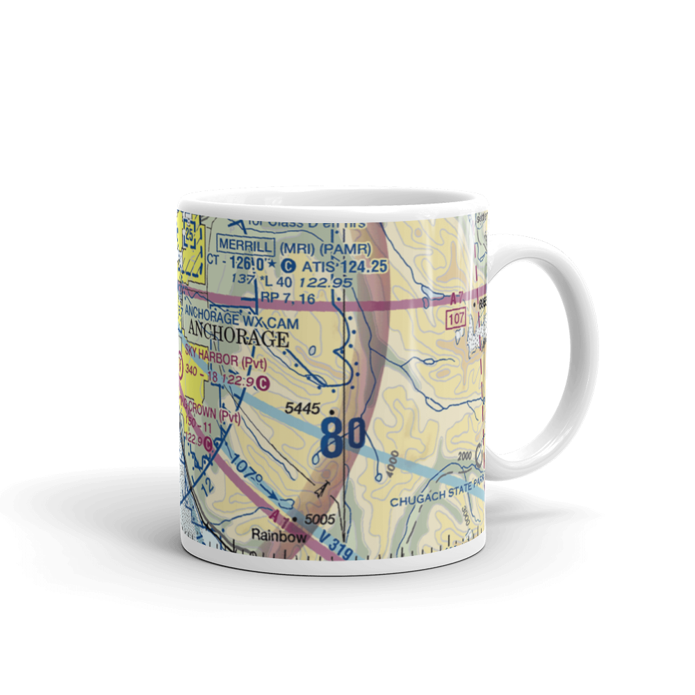 Sky Harbor Airport (9AK5) VFR Sectional  Mug 