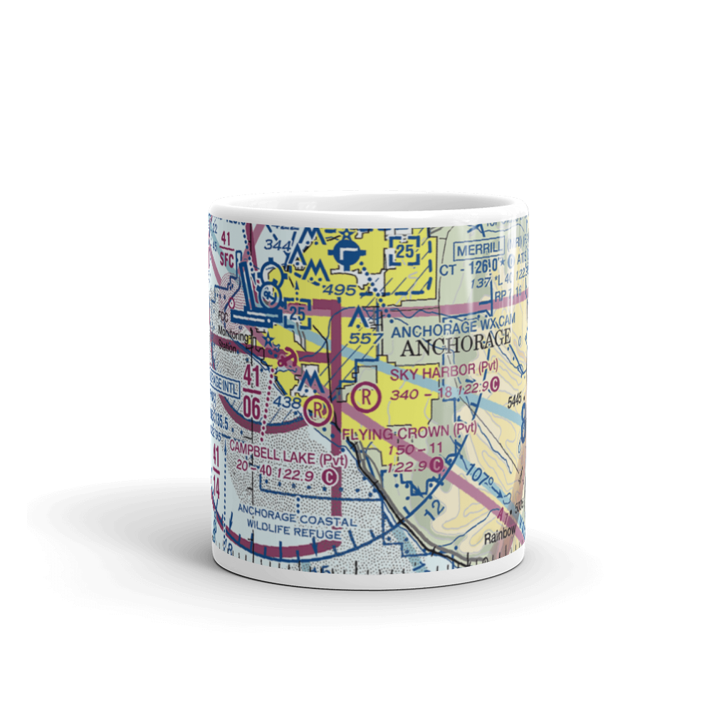 Sky Harbor Airport (9AK5) VFR Sectional  Mug 