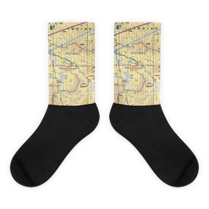 Sports Mans Paradise Airport (9AK0) VFR Sectional Socks