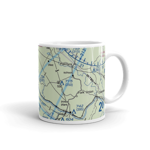 Anderson Airport (99VA) VFR Sectional  Mug