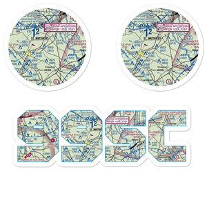 St. Mathews Airport (99SC) VFR Sectional Sticker Pack
