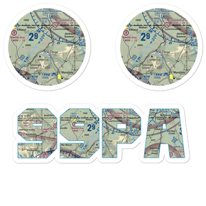 Nielsen Airport (99PA) VFR Sectional Sticker Pack