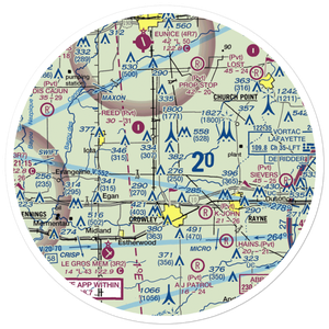 Lawson Field (99LA) VFR Sectional Sticker (30 mile)