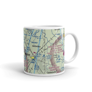 Gravity Zero Airport (99KY) VFR Sectional  Mug