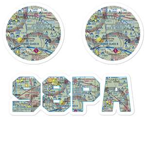 Pleasant Hill Airport (98PA) VFR Sectional Sticker Pack