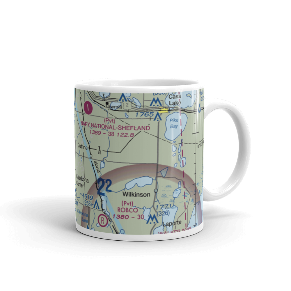 Up Yonder Airport (98MN) VFR Sectional  Mug 