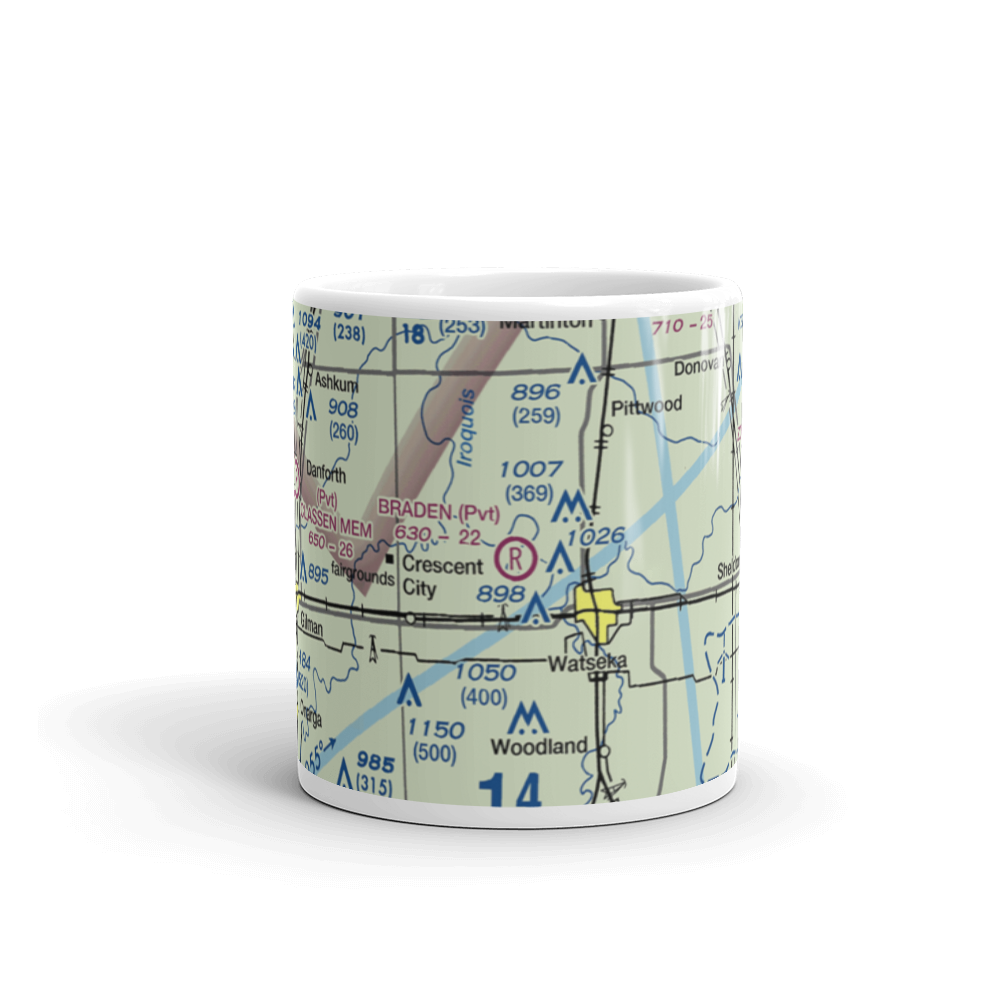 Braden Farms Airport (98LL) VFR Sectional  Mug 