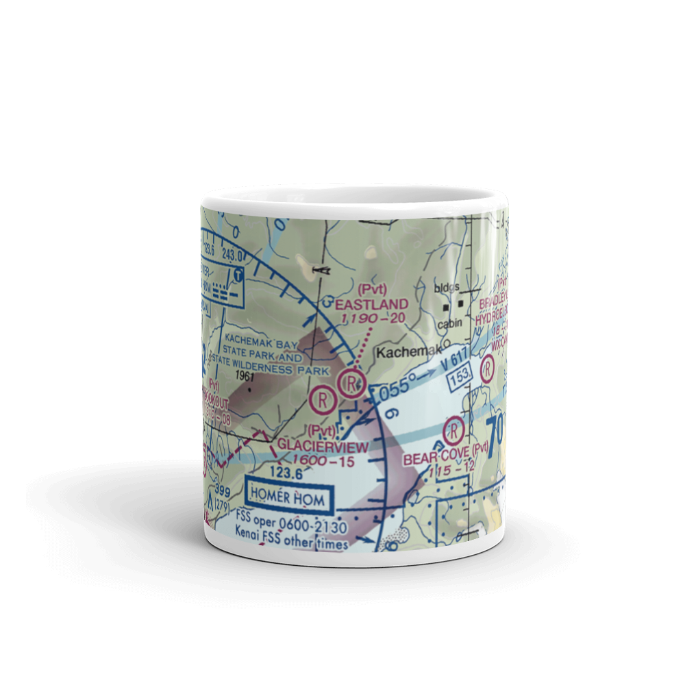 Eastland Airport (98AK) VFR Sectional  Mug 