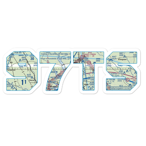 Gdap Air Ranch Airport (97TS) VFR Sectional Sticker