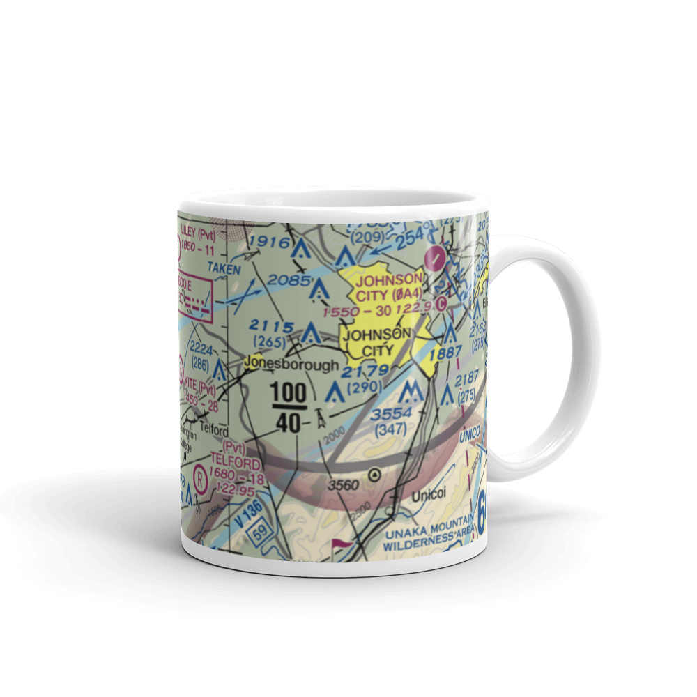 Kite Field (97TN) VFR Sectional  Mug 