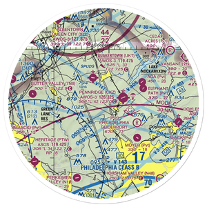 Gold Mine Field (97PN) VFR Sectional Sticker (30 mile)