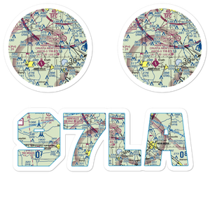 Greene Air Park (97LA) VFR Sectional Sticker Pack